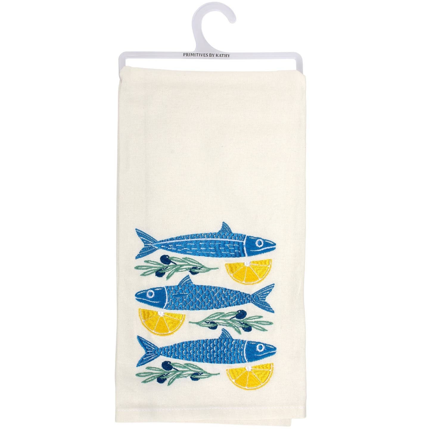 Primitives by Kathy PBK Sardines Kitchen Towel