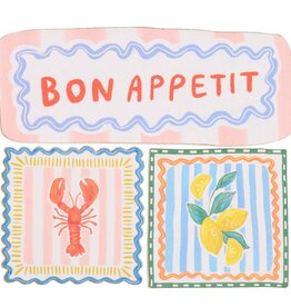 Primitives by Kathy PBK Bon Appetit Magnet Set