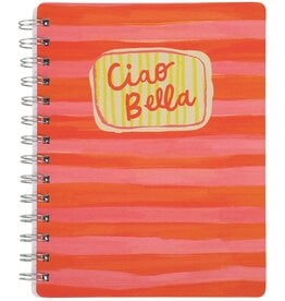 Primitives by Kathy PBK Ciao Bella Spiral Notebook