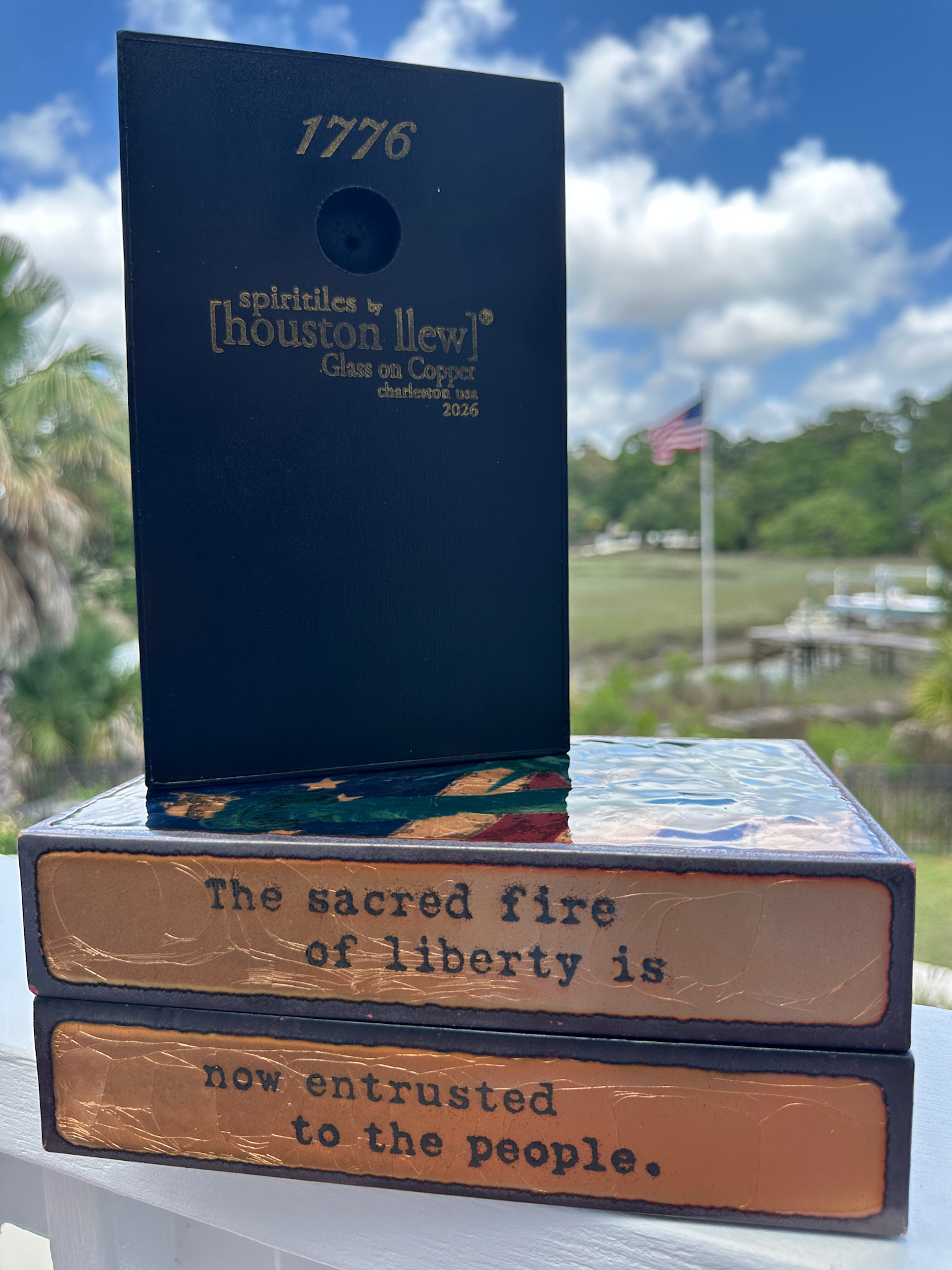Houston Llew Houston Llew Spiritile: 1776 Limited Edition Celebrating America's 250 Anniversary