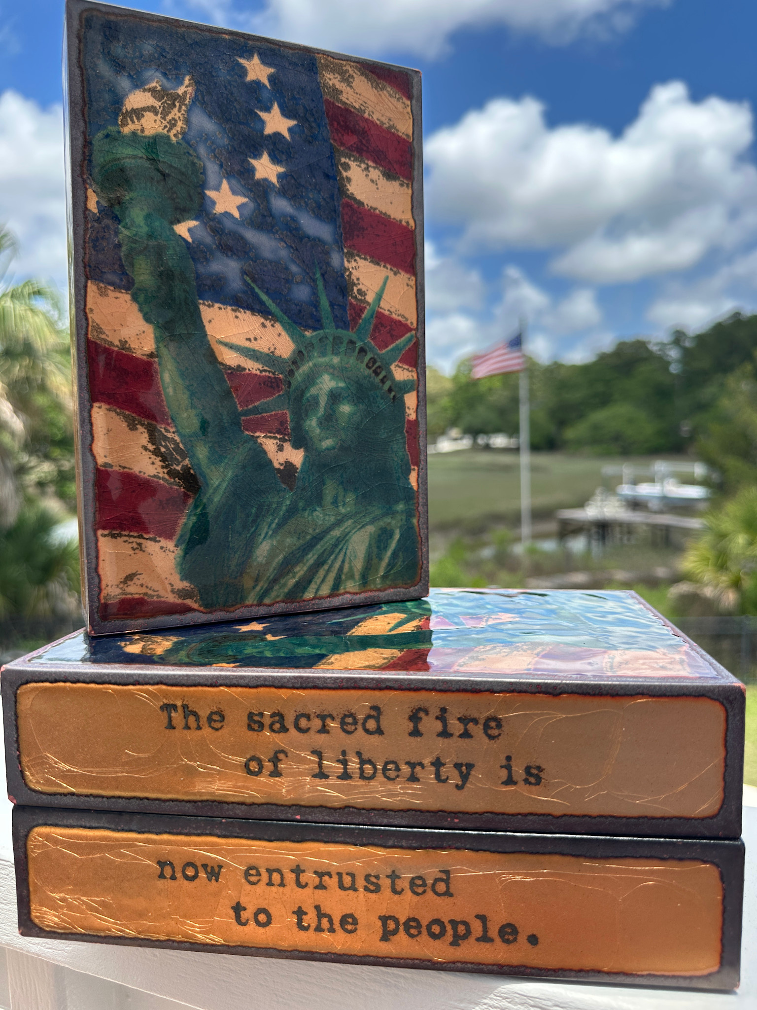 Houston Llew Houston Llew Spiritile: 1776 Limited Edition Celebrating America's 250 Anniversary