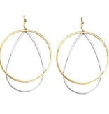 Meghan Browne Style Gold Silver Vicki Earrings