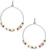 Meghan Browne Style EAR: TWIN PINK QUARTZ