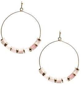 Meghan Browne Style EAR: TWIN PINK QUARTZ