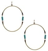 Meghan Browne Style EAR: RIAN TURQUOISE