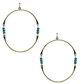 Meghan Browne Style EAR: RIAN TURQUOISE