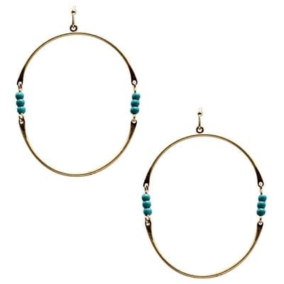 Meghan Browne Style EAR: RIAN TURQUOISE