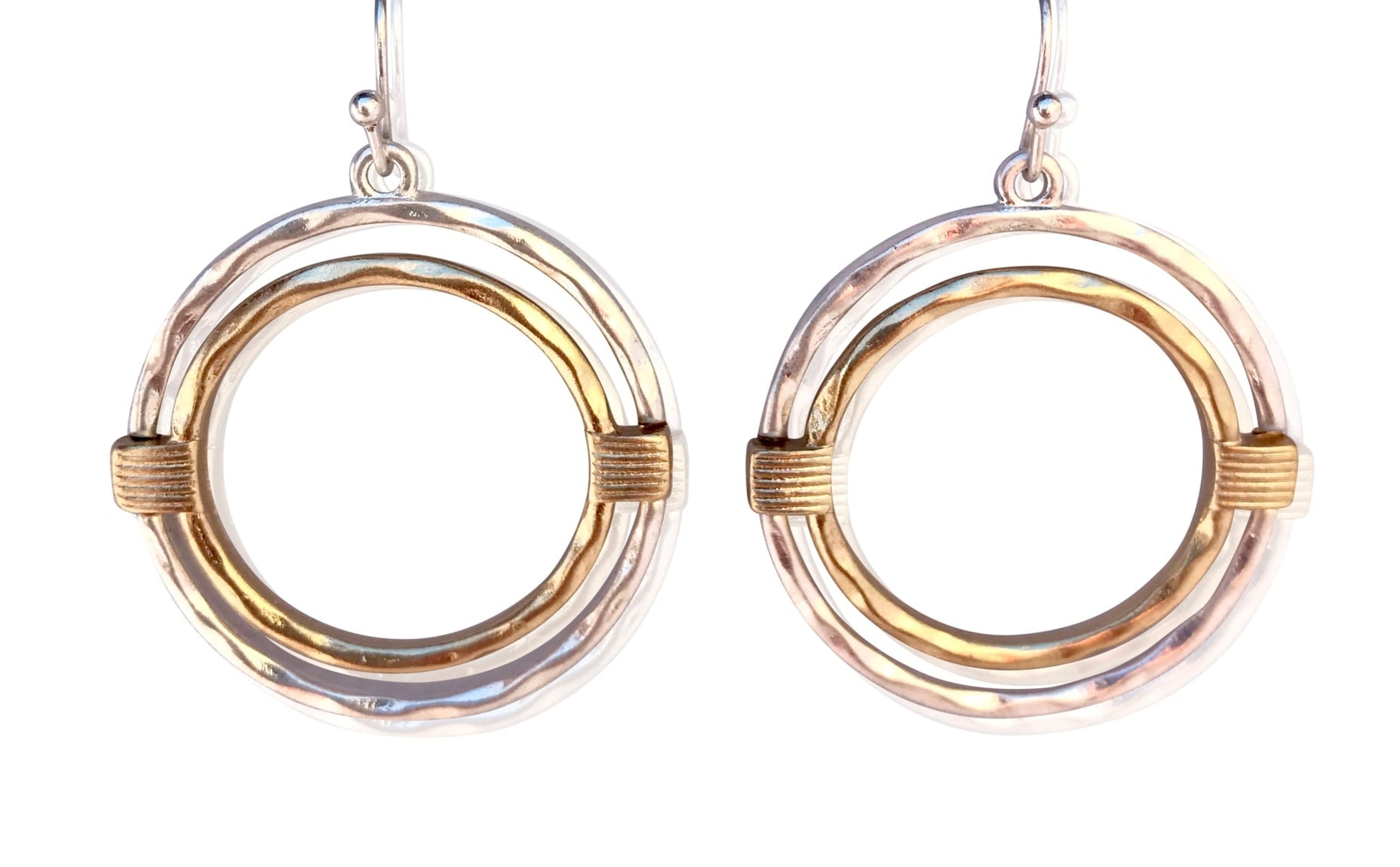 Meghan Browne Style Silver Overton Earrings