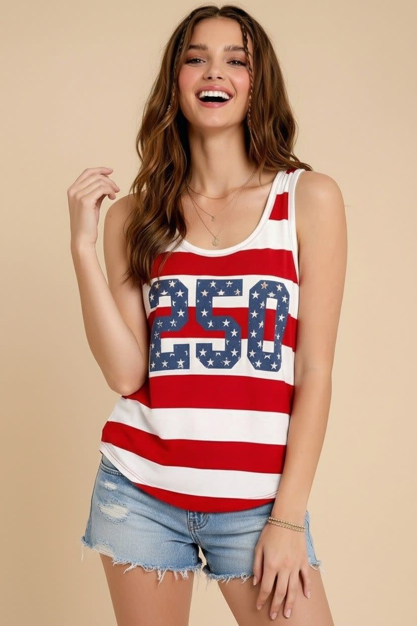 250 Stripe Tank Top