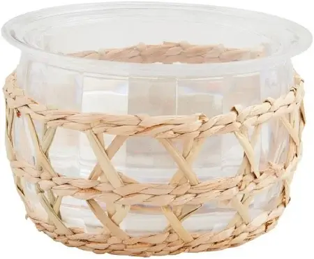 Mudpie Acrylic Woven Chiller Dip Bowl