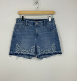 Democracy Light Blue 5/24" “AB” Solution High Rise Short with Release Hem