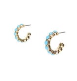 Meghan Browne Style Turquoise Nest Earrings