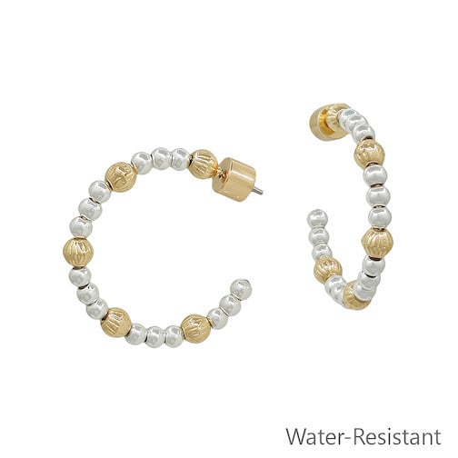 Meghan Browne Style Gold Silver Nula Earrings