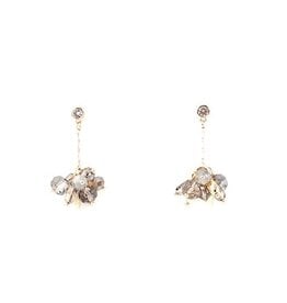 Meghan Browne Style Smokey Prat Earrings