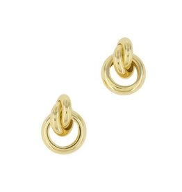 Meghan Browne Style Gold Roco Earrings