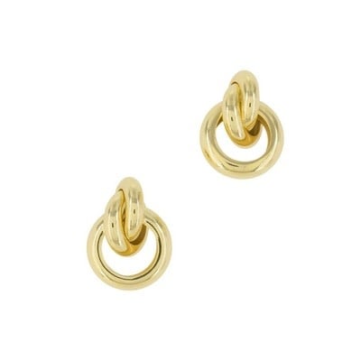 Meghan Browne Style Gold Roco Earrings