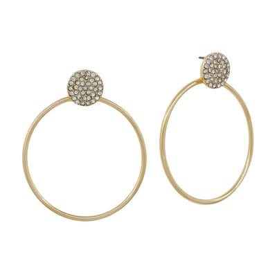 Meghan Browne Style Gold Rode Earrings