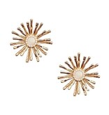 Meghan Browne Style Pearl Spark Earrings