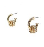 Meghan Browne Style Gold Zar Earrings