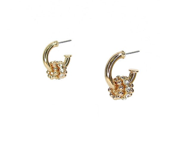 Meghan Browne Style Gold Zar Earrings