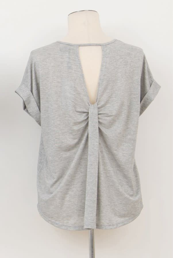 Molly Bracken Silver Ladies Knitted Top