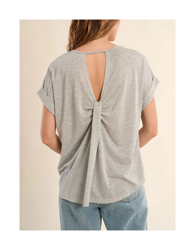 Molly Bracken Silver Ladies Knitted Top