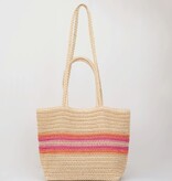 Molly Bracken Beige Ladies Woven Bag