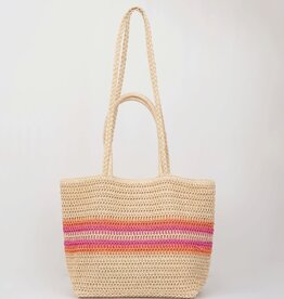 Molly Bracken Beige Ladies Woven Bag