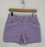 Democracy Lavender Haze 4.5/23" "AB" Solution High Rise Double Button Utility Short
