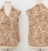 Molly Bracken Camel Mathilde Ladies Woven Shirt
