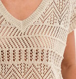 Molly Bracken Silver Ladies Knitted Sweater