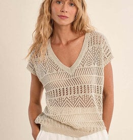 Molly Bracken Silver Ladies Knitted Sweater