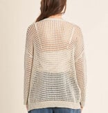 Molly Bracken Silver Ladies Knitted Cardigan