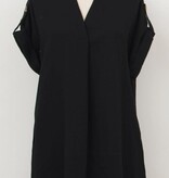 Molly Bracken Black Ladies Woven Dress