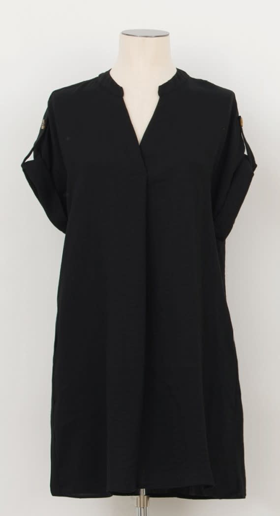 Molly Bracken Black Ladies Woven Dress