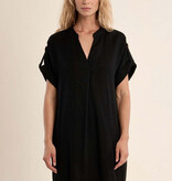 Molly Bracken Black Ladies Woven Dress