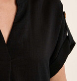 Molly Bracken Black Ladies Woven Dress