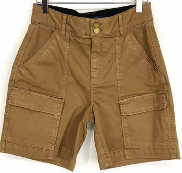 Democracy Nutmeg 7/21” “AB” Solution Skyrise Double Button Cargo Short