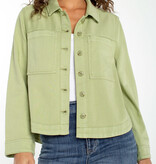 Liverpool Los Angeles high/ low denim shacket