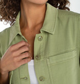 Liverpool Los Angeles high/ low denim shacket