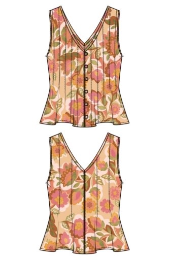 Liverpool Los Angeles sleeveless v neck woven top w/pintucks