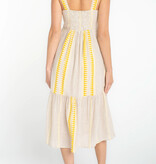Liverpool Los Angeles sleeveless midi dress
