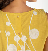 Liverpool Los Angeles sleeveless button back woven top