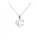 Plata Sterling Silver Initial Necklace