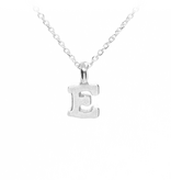 Plata Sterling Silver Initial Necklace