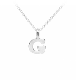 Plata Sterling Silver Initial Necklace