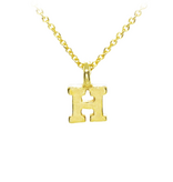 Plata Gold Initial Necklace