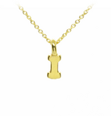 Plata Gold Initial Necklace
