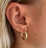 Erin Gray Gold filled Laguna 18mm Hoop Earrings