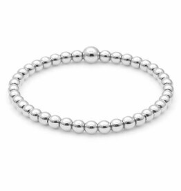 Erin Gray Sterling Silver 2mm Waterproof Stretch Ring